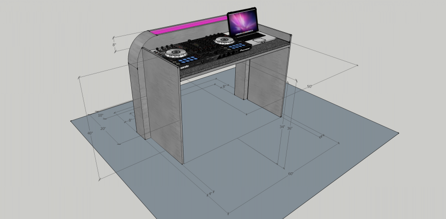 Illuminated DJ Table #208<br>2,436 x 1,200<br>Published 8 years ago